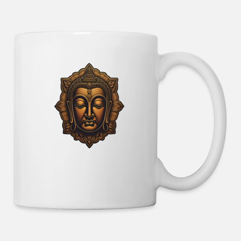 Buddha - Tasse - Weiß