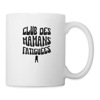 club des mamans fatiguées - Mug blanc - blanc - Droite