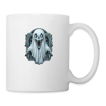 Gespenst - Tasse - Weiß - Rechts