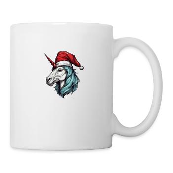 Unicorn Head Christmas Christmas - Mug - white - Right