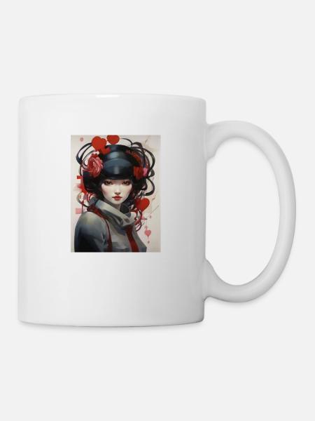 Japanese Manga Wife - Mug - white
