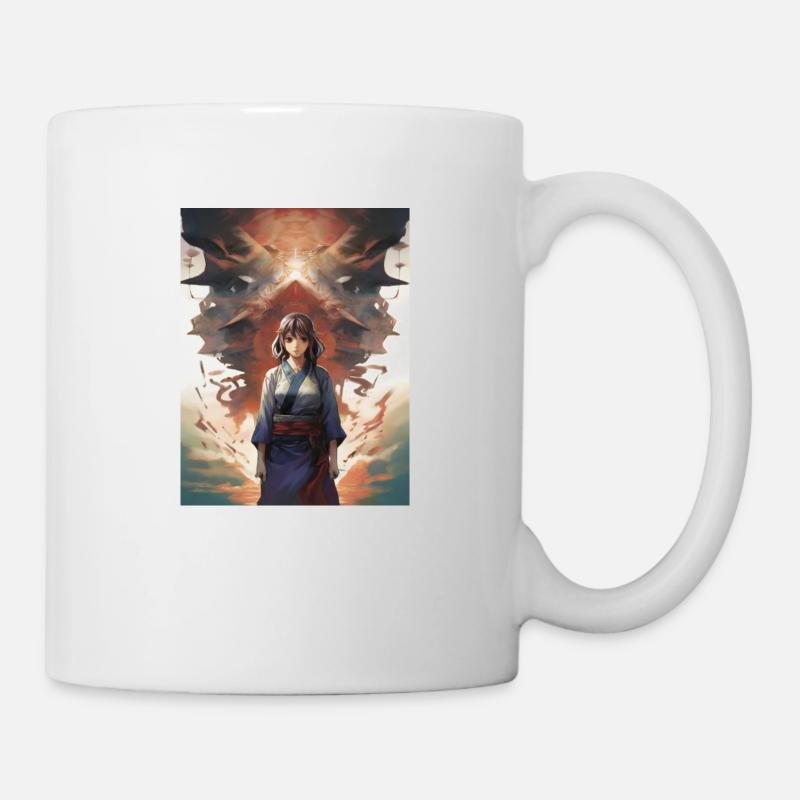 Manga Woman - Mug - white