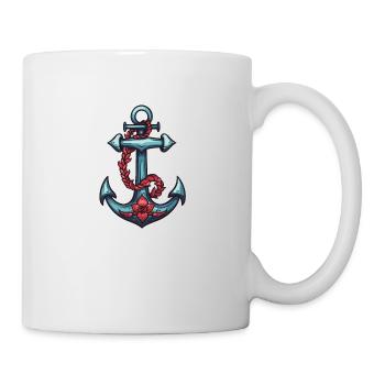 Anker Hafen - Tasse - Weiß - Rechts
