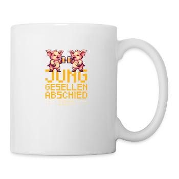 Pig Bachelor Party 2024 Party - Mug - white - Right