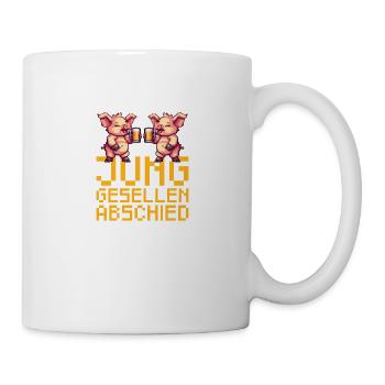 Pig Bachelor Party Party Jga - Mug - white - Right