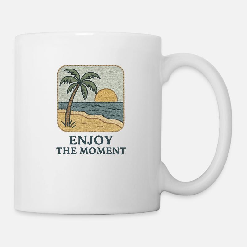 Summer Vacation - Tasse - Weiß