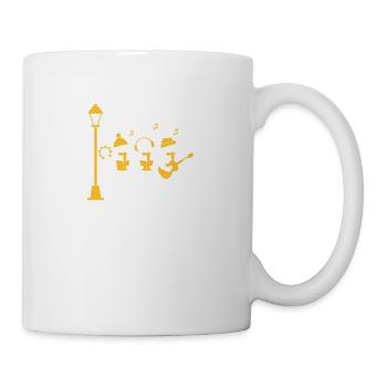 Chor Singen Weihnachten - Tasse - Weiß - Rechts