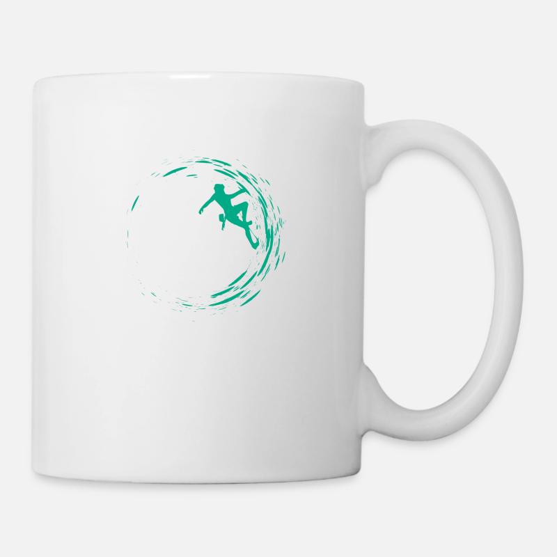 Bouldering - Tasse - Weiß