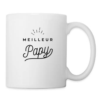 Meilleur papy - Mug blanc - blanc - Droite