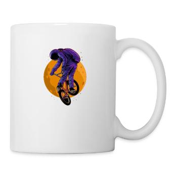 BMX / Bmx / bmx / Fahrrad / Geschenk / Jungs - Tasse - Weiß - Rechts