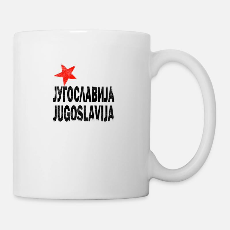 jugoslavija - Tasse - Weiß