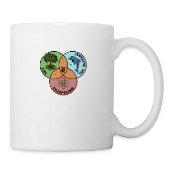 42 The Answer to Life Universe And Everything - Mug - white - Right
