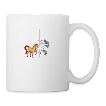 Dancer Unicorn Pole Dance Dancing Gift Idea - Mug - white - Right
