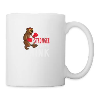 Teddy Bear Cuddly Toy Stuffed Animal Toy - Mug - white - Right