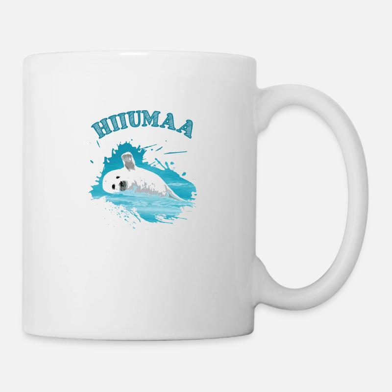 Hiiumaa Vacances Mer Baltique Île Phoque - Mug blanc - blanc