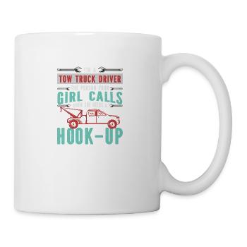 Towing Service Tow truck gift - Mug - white - Right