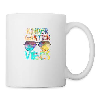 Maternelle Vibes Enseignante de maternelle - Mug blanc - blanc - Droite