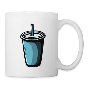 To Go Shake coffee Getränk - Tasse - Weiß - Rechts