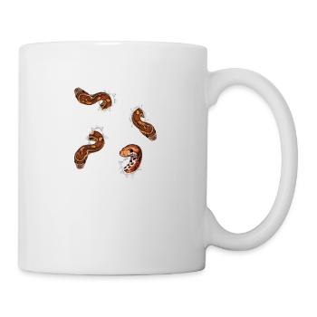 Serpent Maïs Serpent Reptile Idée Cadeau - Mug blanc - blanc - Droite