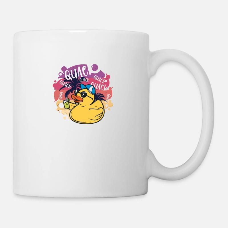Duck Rubber Duck Rubber Ducks Gift Idea - Mug - white