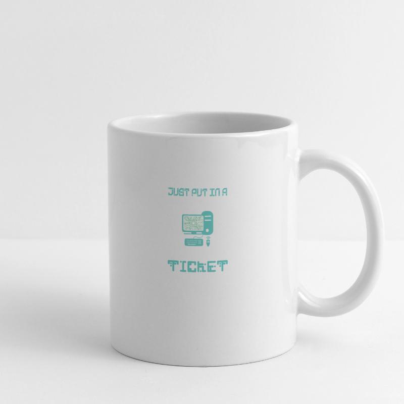 Technischer Support Technologie Programmierer Tasse