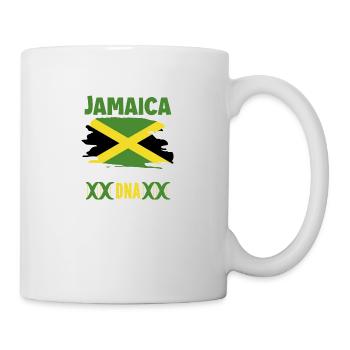 Jamaïque Rasta Rastafari Reggae Jamaïcain - Mug blanc - blanc - Droite