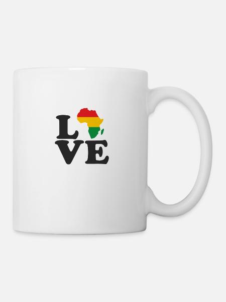 Juneteenth Day 1865, Jour de la Liberté Amérique Africaine - Mug blanc - blanc