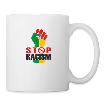 Juneteenth Day 1865, Freedom Day, Stop Racism - Mug - white - Right