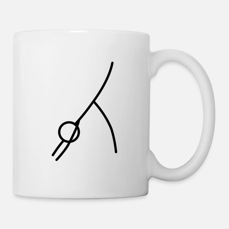 Yoga Posture - Mug - white