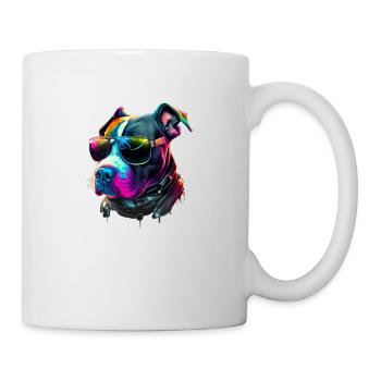 American Staffordshire Terrier Dogs Staffordshire - Mug - white - Right