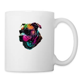 American Staffordshire Terrier Dogs Staffordshire - Mug - white - Right