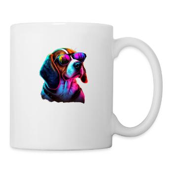 Beagle Dogs Beagles - Tasse - Weiß - Rechts