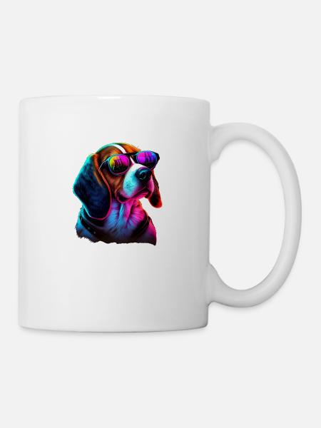 Beagle Dogs Beagles - Mug - white