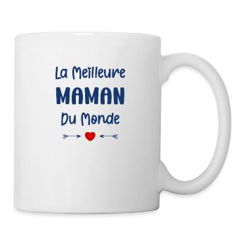 Meilleure maman - Mug blanc - blanc - Droite