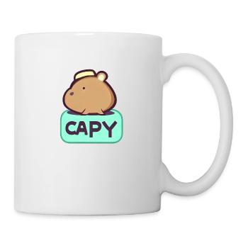Hat Capybara - Mug blanc - blanc - Droite