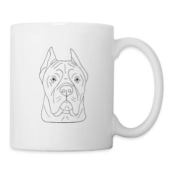 Cane Corso - Tasse - Weiß - Rechts