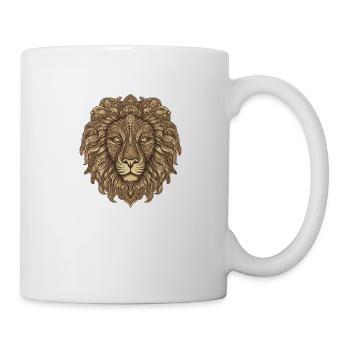 Lion Portrait - Mug - white - Right