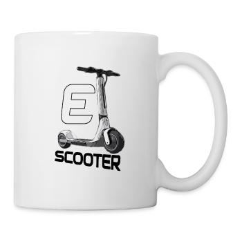 Escooter E-Scooter Gift Rider ebike Scooter - Mug blanc - blanc - Droite