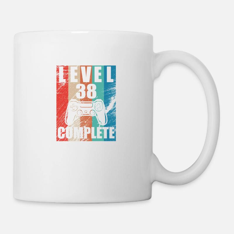 Niveau 38 complete - Mug blanc - blanc