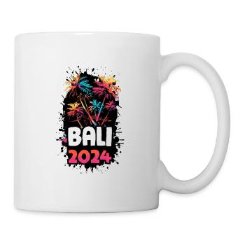 Bali 2024 Urlaub Reise Bunt - Tasse - Weiß - Rechts