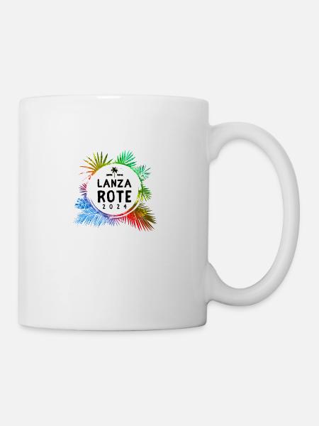 Lanzarote 2024 Coloré - Mug blanc - blanc