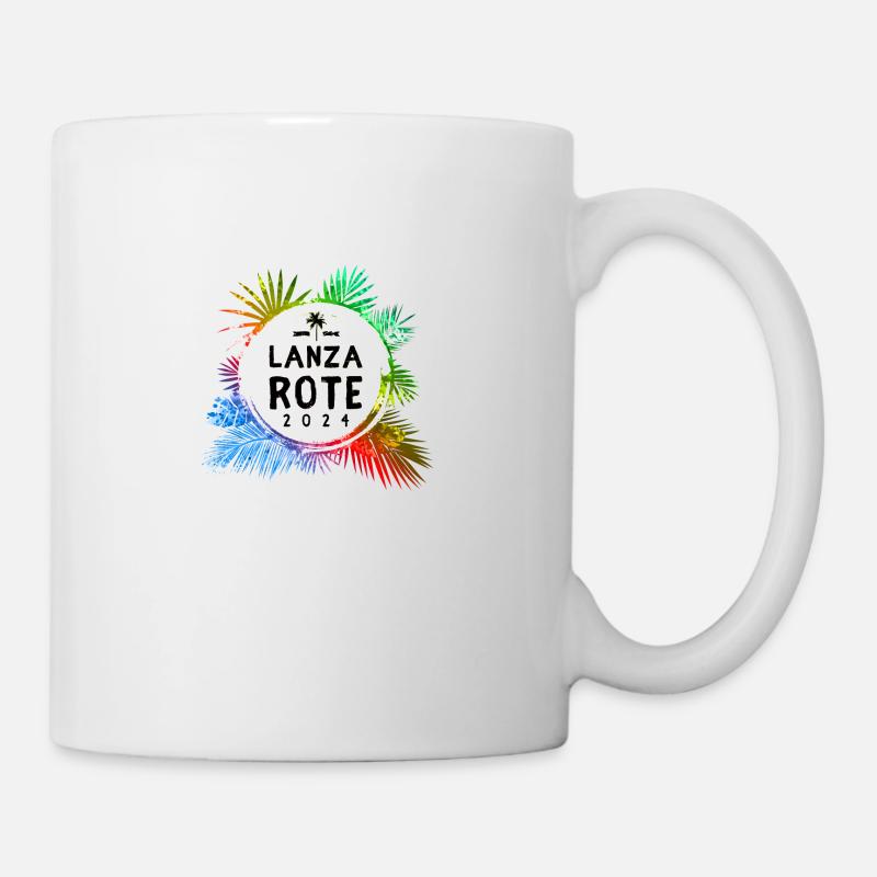Lanzarote 2024 Coloré - Mug blanc - blanc