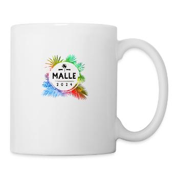 Malle 2024 Bunt - Tasse - Weiß - Rechts
