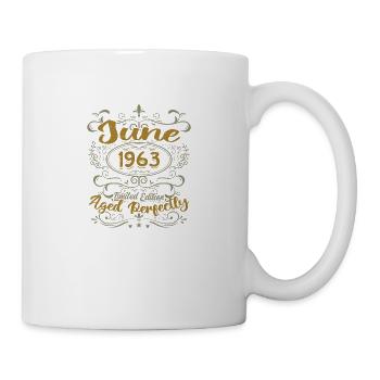 1963 June 1963 Birthday Gift June 1963 June - Mug - white - Right
