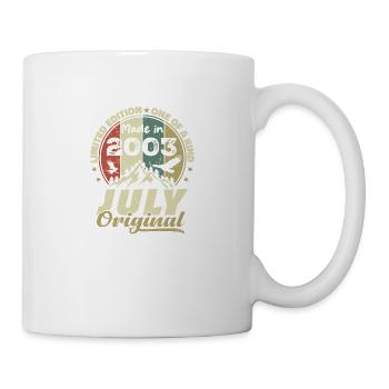 Juillet 2003 Cadeau Anniversaire 2003 Juillet 2003 - Mug blanc - blanc - Droite