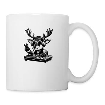DJ Renne - Mug blanc - blanc - Droite