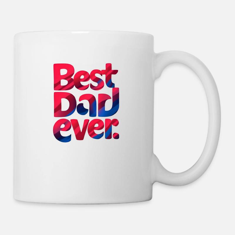best dad ever - Mug - white