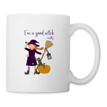 I'm a good witch ... mostly. - Mug - white - Right