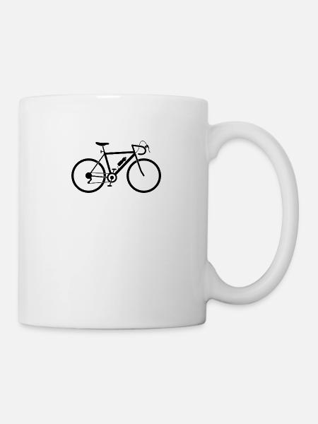 A fast road bike - Mug - white