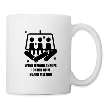 snowboard - Mug - white - Right